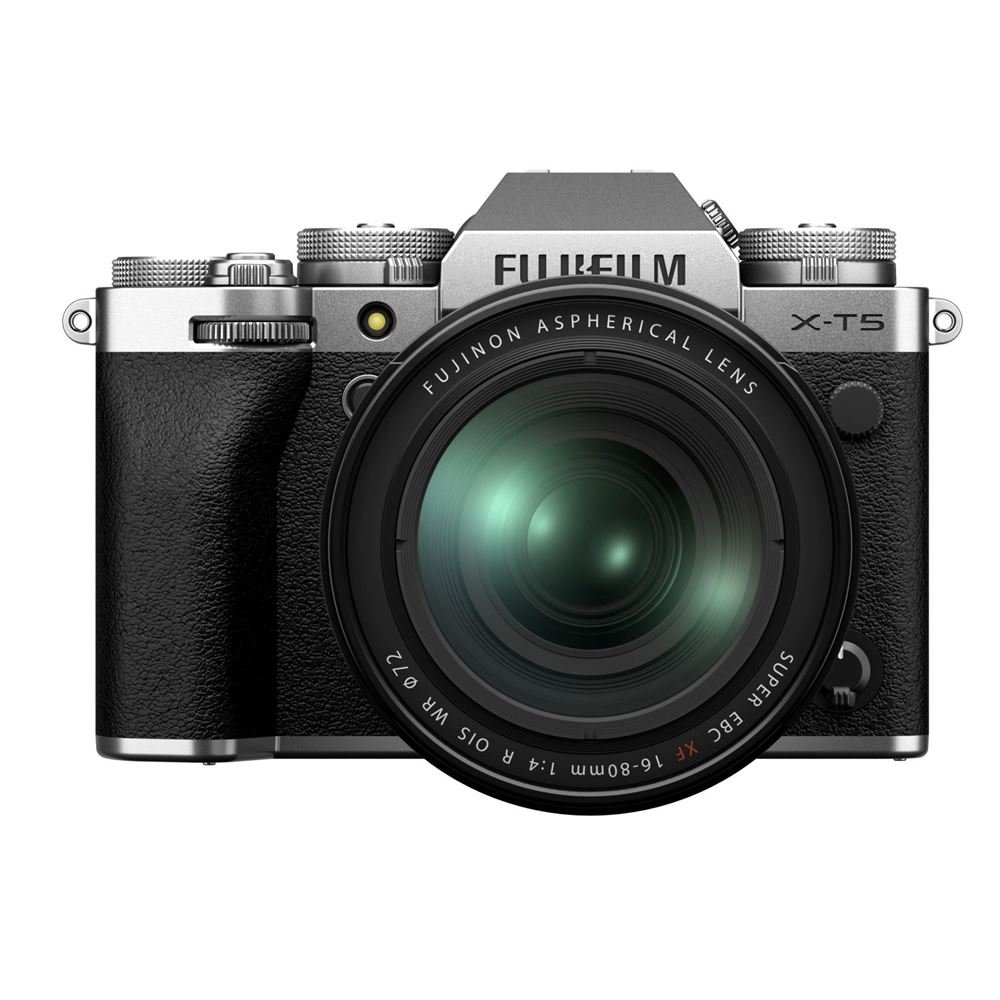 Appareil-photo-hybride-Fujifilm-X-T5-Argent-Objectif-XF-16-80mm-f-4-R-OIS-WR.jpg Appareil photo hybride FUJIFILM X-T50 – Image 1